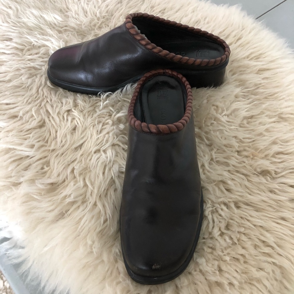 Cole Haan Studio Leather Mules